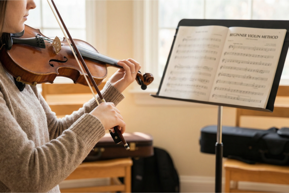 Violin for Beginners: Mastering Posture, Bow Technique, and Your First Steps